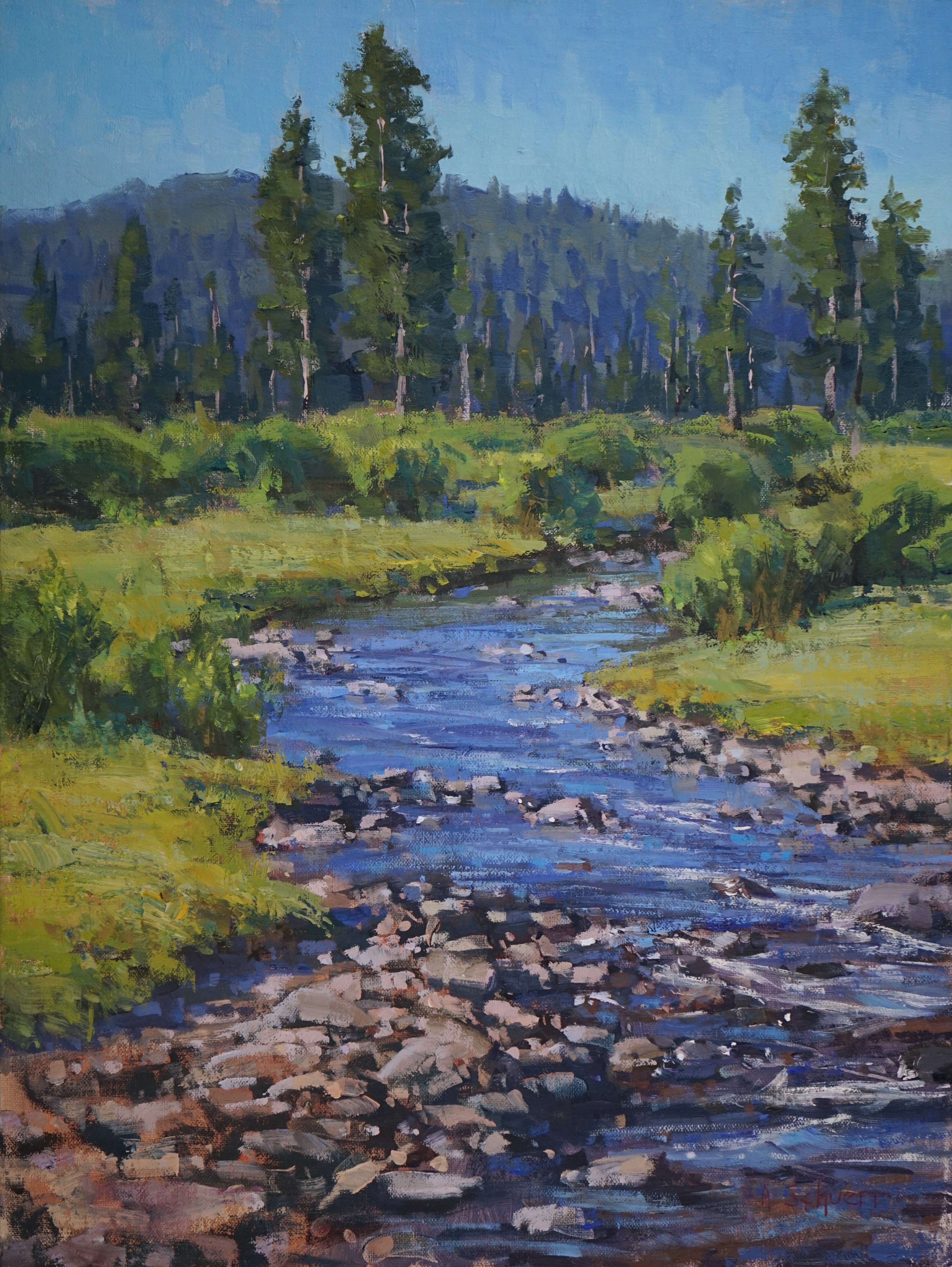Aaron Schuerr_Montana Meander_oil_2025