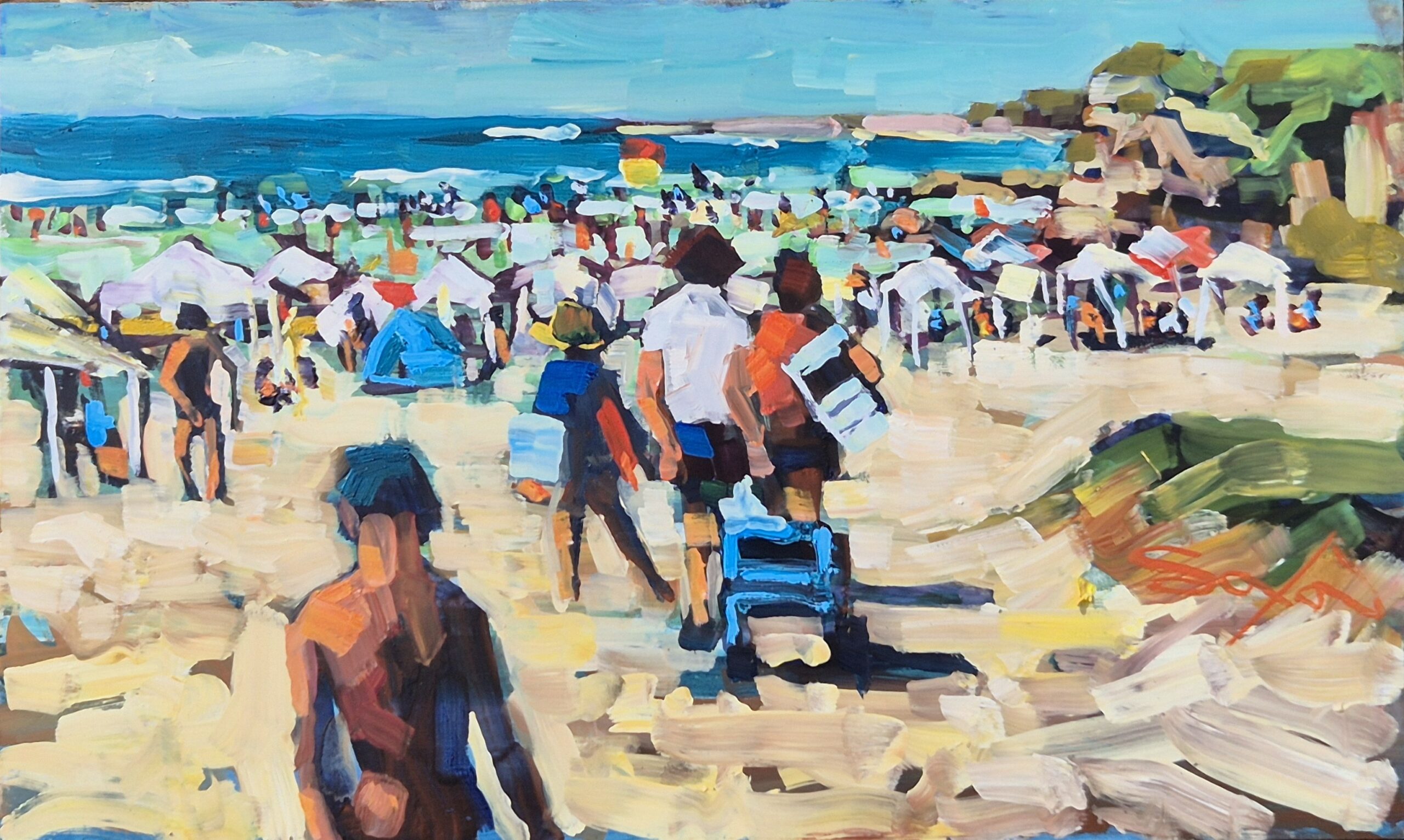 Bob Saxon, Summer at the Beach