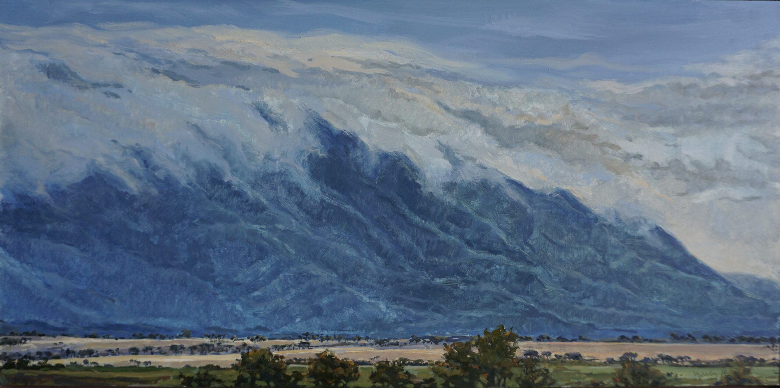 Jo Wesley, Descending Clouds Bluff Knoll